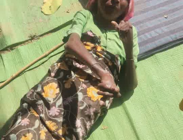 जन विश्वास अभियान में लाचार महिला की कलेक्टर से आस, घंटों इंतजार के बाद भी नहीं मिली मदद