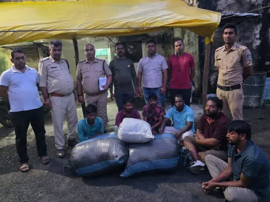 ऑपरेशन प्रहार 2.0: दो लग्जरी कारों में गांजे की बड़ी खेप पकड़ी, 6 तस्कर गिरफ्तार