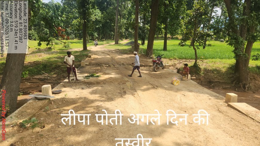 15 लाख की पुलिया या भ्रष्टाचार का पुल? 5 महीने में ही टूटने की कगार पर निर्माण!