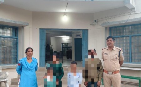 वेंकटनगर पुलिस की त्वरित कार्यवाही, दो बच्चियों सहित लापता महिला सकुशल दस्तयाब