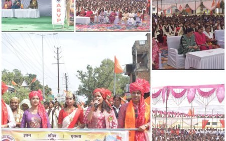 अनूपपुर में अभाविप का ‘अग्निशिखा’ युवती सम्मेलन, नारी शक्ति ने दिखाई एकजुटता