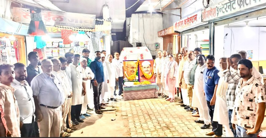 गांधी जयंती पर कांग्रेस ने किया महात्मा गांधी को नमन, गूंजे ‘महात्मा गांधी अमर रहें’ के नारे
